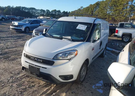 2022 Ram Promaster City Cargo Van from USA, damaged, VIN ZFBHRFAB4N6W57967